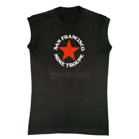 80s Faded Black SF Mime Troupe Tank & Tee- JUST TANK IN STOCK