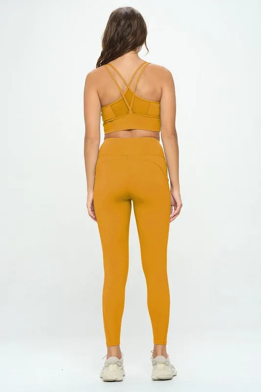Activewear Set Top and Leggings **This item has free shipping.**