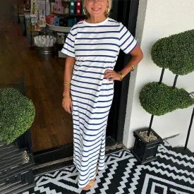 Avalance™| Mona Striped Maxi Dress