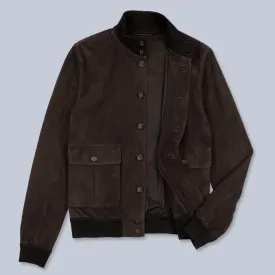 Brown Regular Fit Unlined Valstarino Jacket