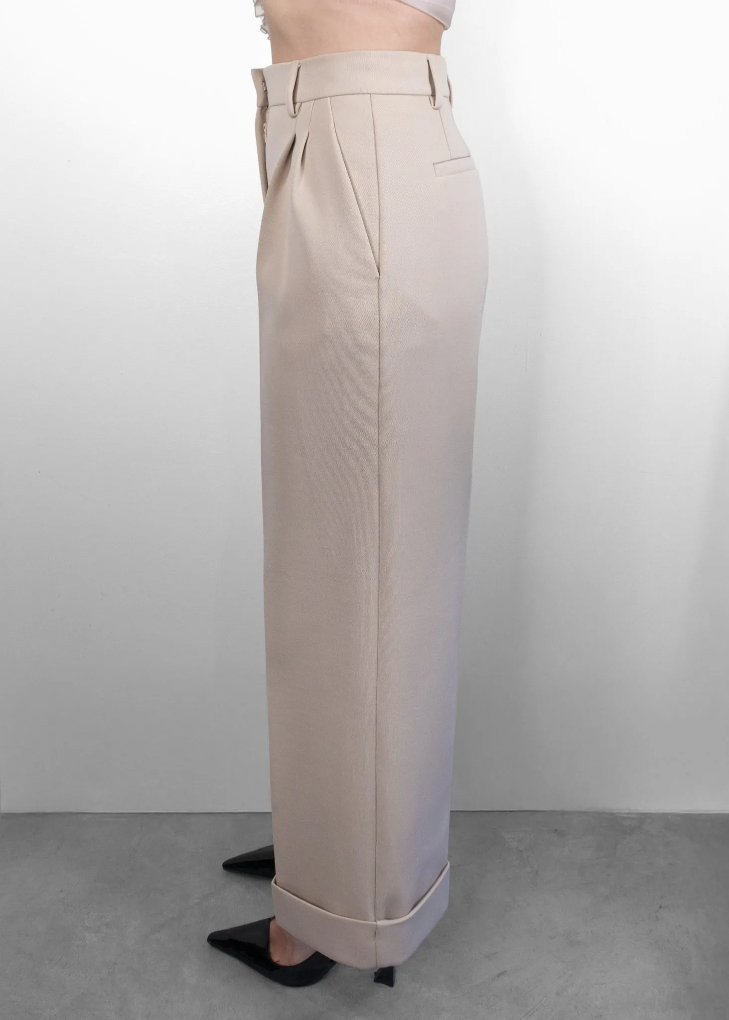 Fendi Cuffed Chino Pants