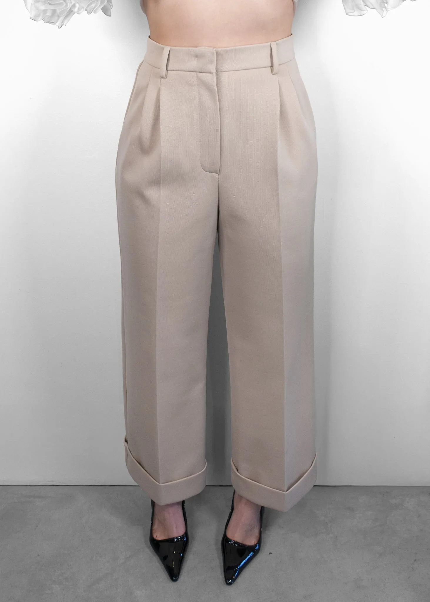 Fendi Cuffed Chino Pants