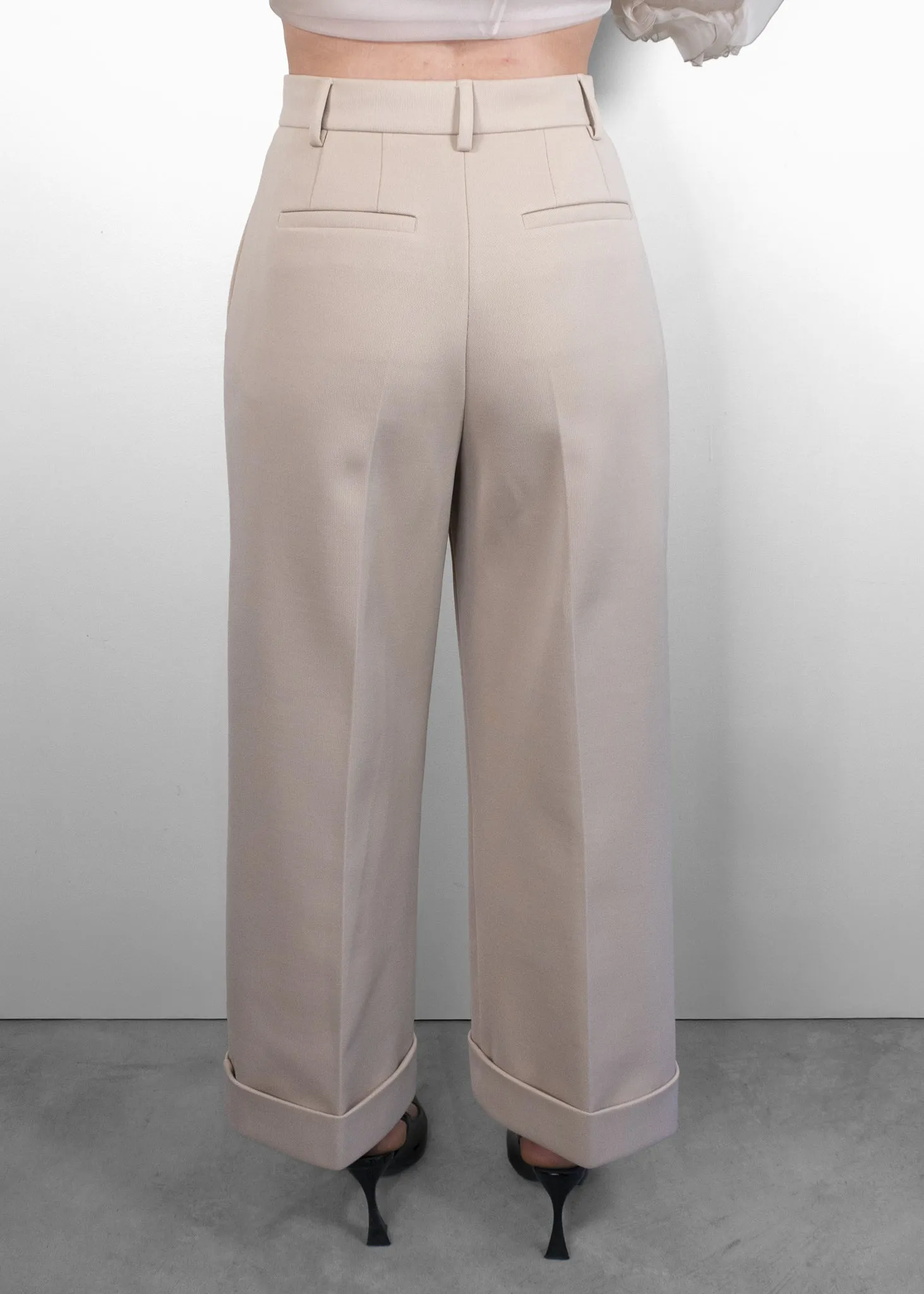Fendi Cuffed Chino Pants