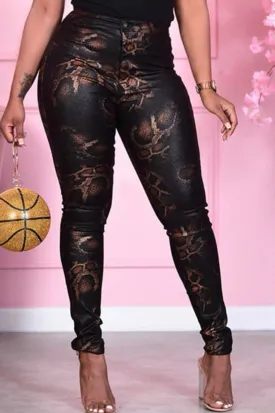 FourPlay Pants- Snake Skin