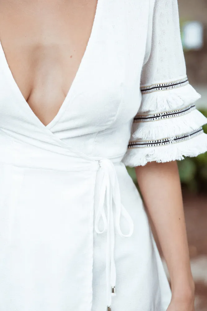 Ginger Dress White
