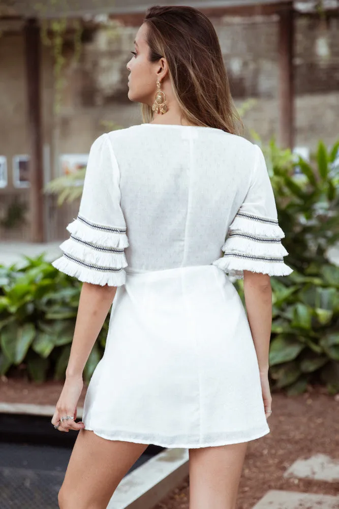 Ginger Dress White
