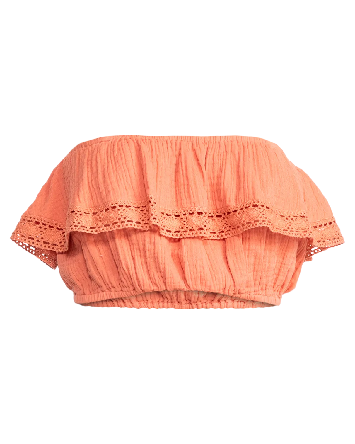 Golden Tropic Solid Top in Apricot Brandy