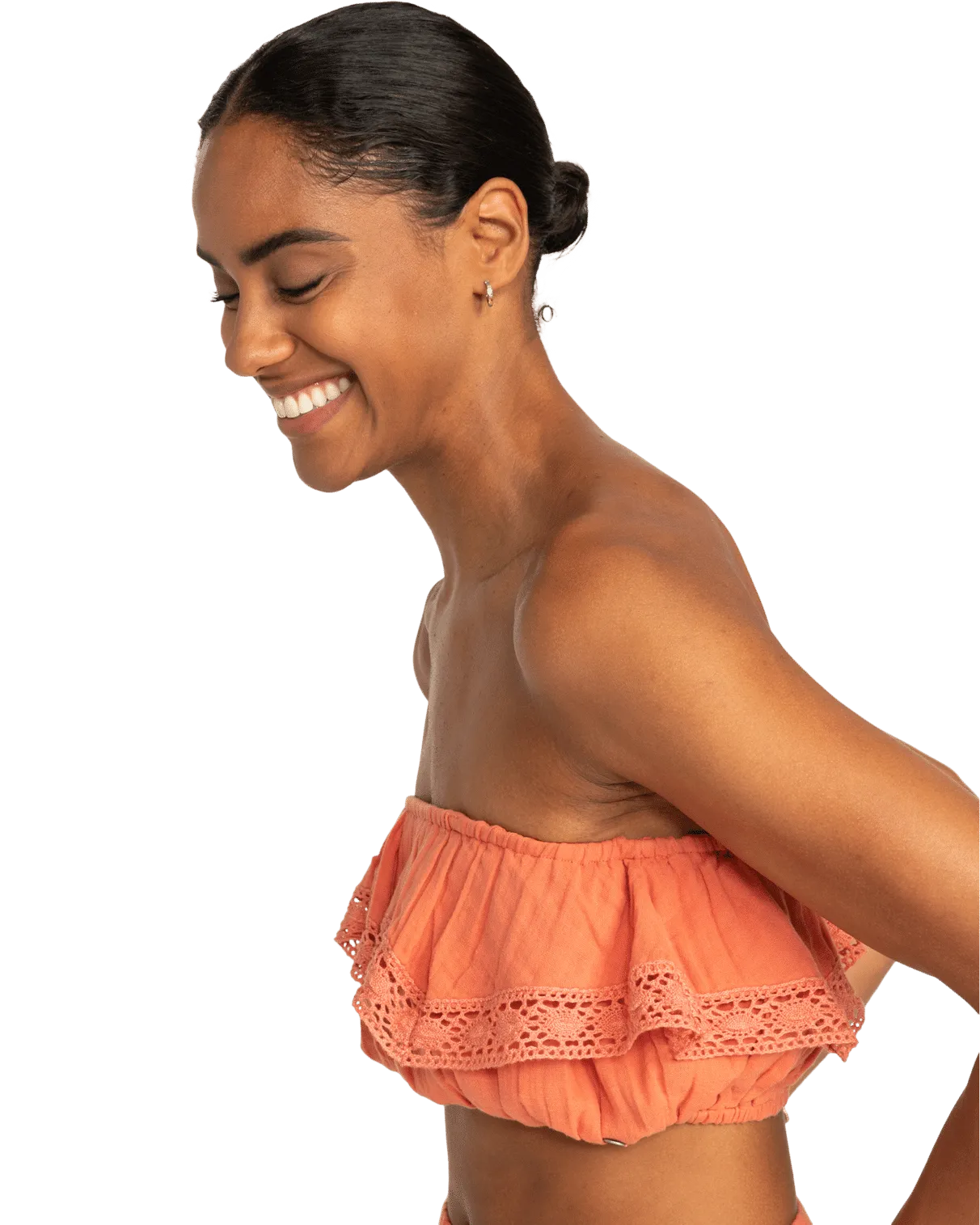 Golden Tropic Solid Top in Apricot Brandy