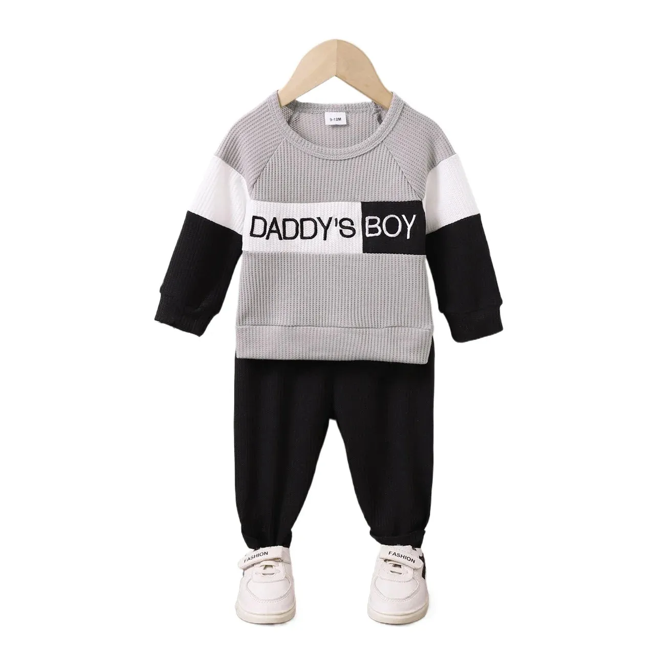 Infant Boy Long Sleeve 2PCS  Spring & Autumn Outfit Set