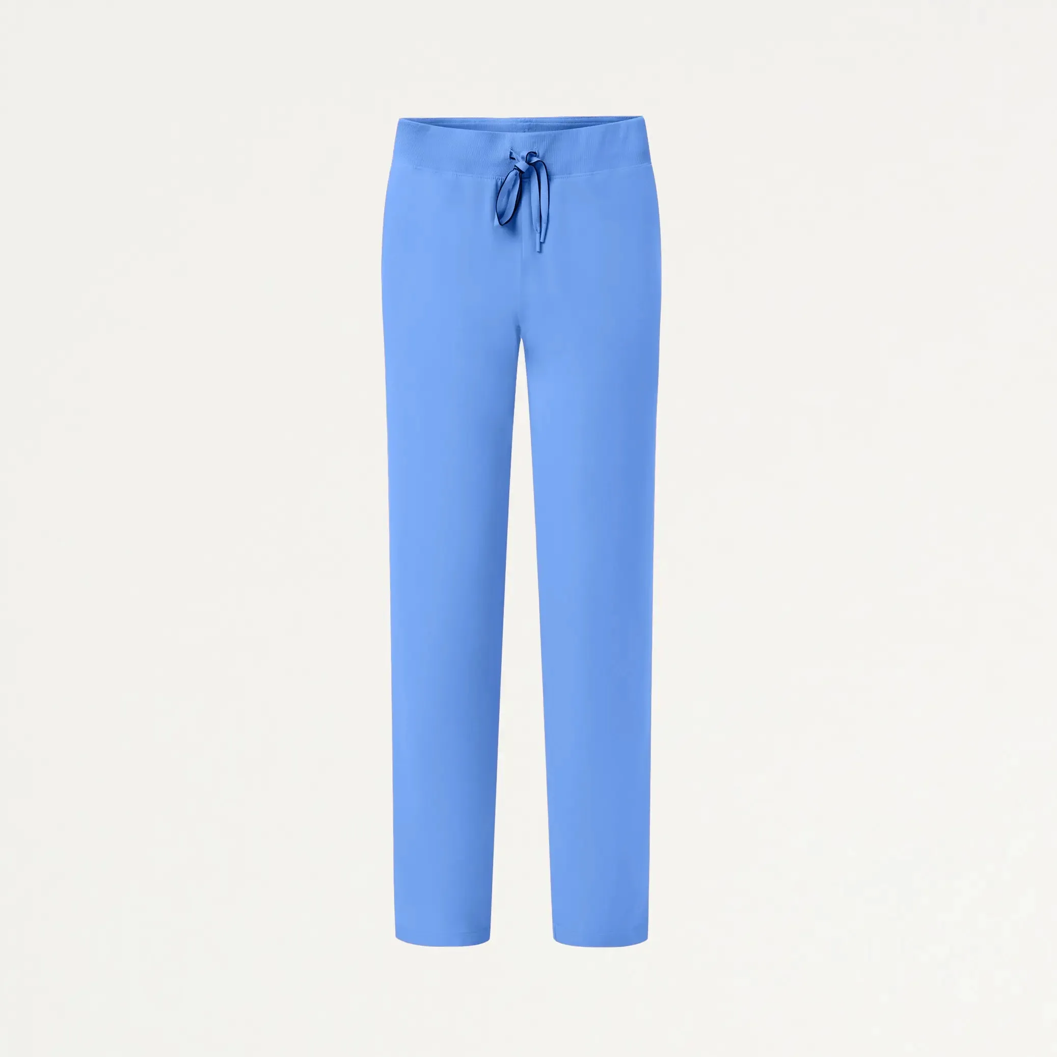 Jaanuu Women's Xenos Essential Knit-Waist Scrub Pant - Ceil Blue