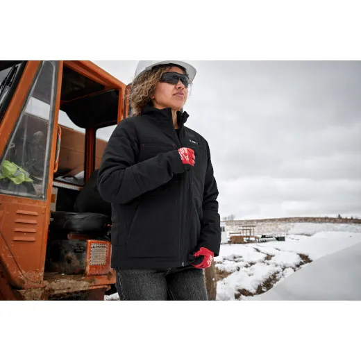 Jacket - Milwaukee M12™ Women's Heated AXIS™ Jacket, Black (Kit with Battery & Charger), 234B-21
