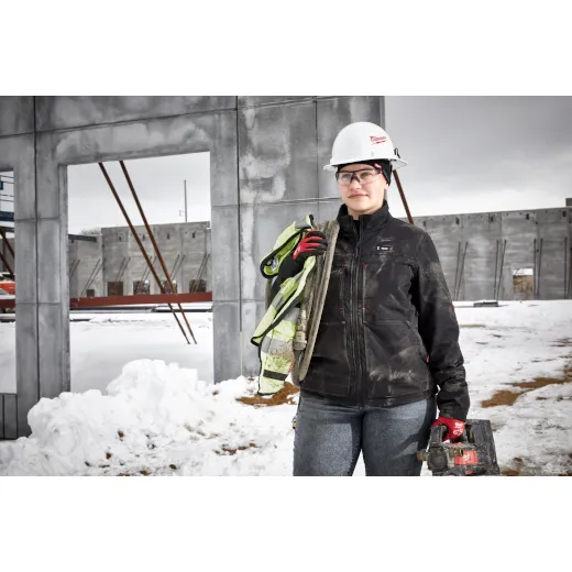 Jacket - Milwaukee M12™ Women's Heated AXIS™ Jacket, Black (Kit with Battery & Charger), 234B-21
