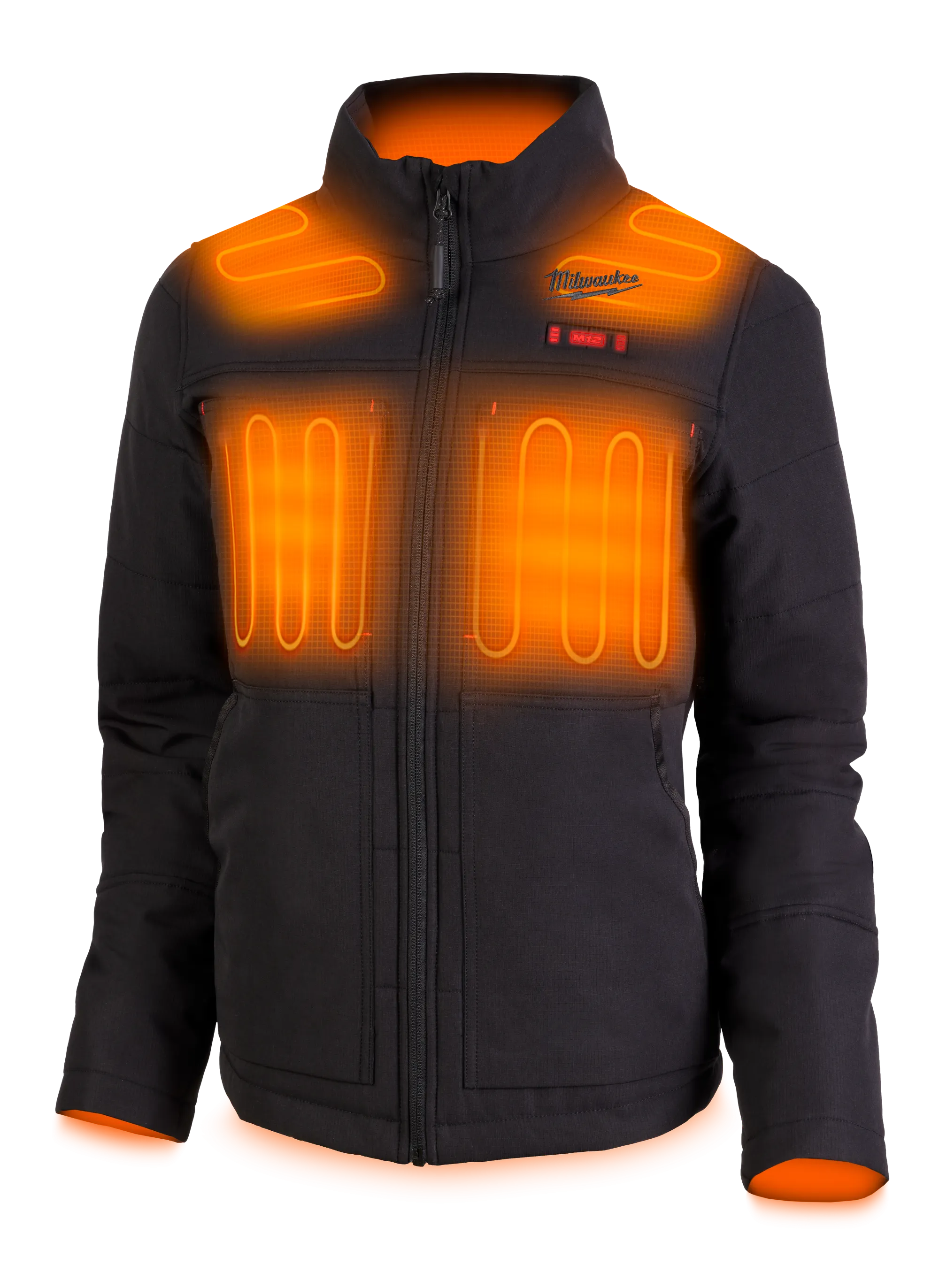 Jacket - Milwaukee M12™ Women's Heated AXIS™ Jacket, Black (Kit with Battery & Charger), 234B-21