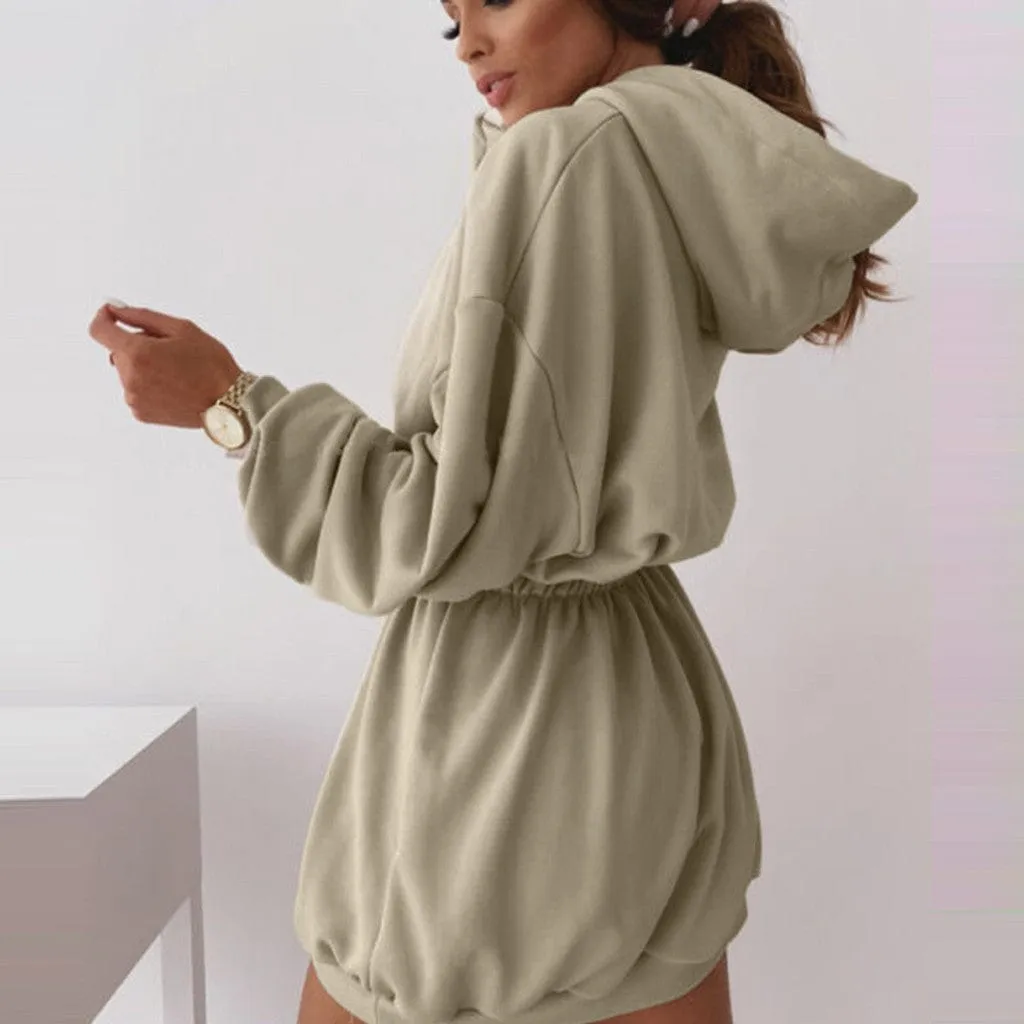 Jasmine Pocket Hoodie Dress