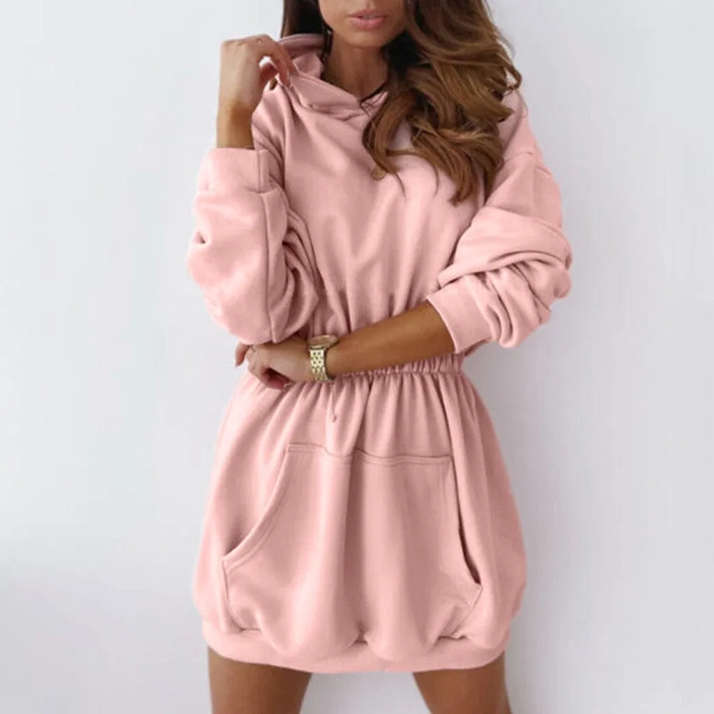 Jasmine Pocket Hoodie Dress