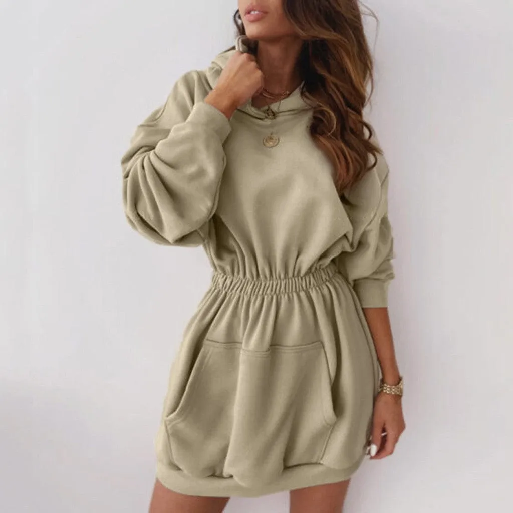 Jasmine Pocket Hoodie Dress