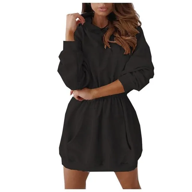 Jasmine Pocket Hoodie Dress