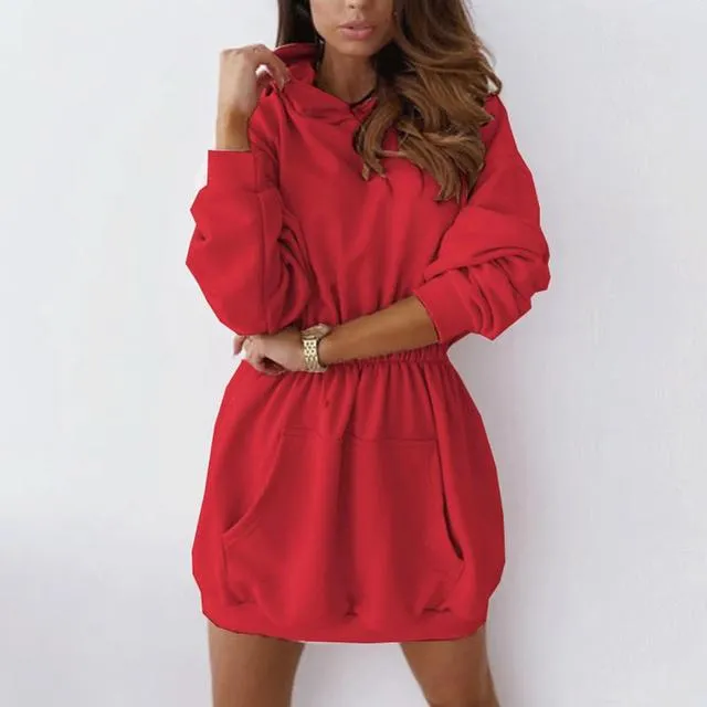 Jasmine Pocket Hoodie Dress