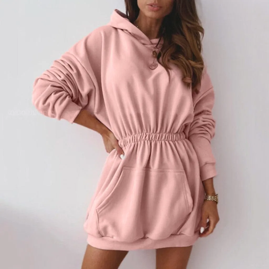 Jasmine Pocket Hoodie Dress