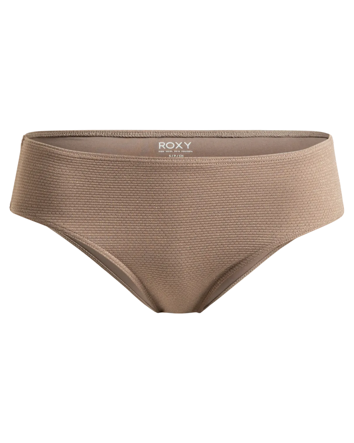 Lasca Hipster Bikini Bottoms in Deep Taupe