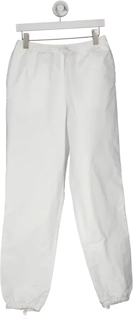 Longchamp White X D'heygere Convertible Trousers UK S