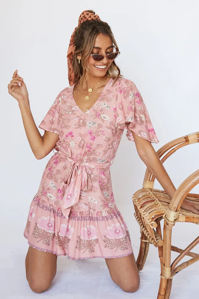 Lovefool Dress Blush