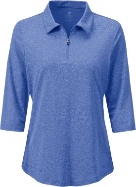 MoFiz Womens Short Sleeve Golf Polo Shirts Quick Dry Camo Lightweight UPF 50  Tennis Sports Athletic Tops Casual
