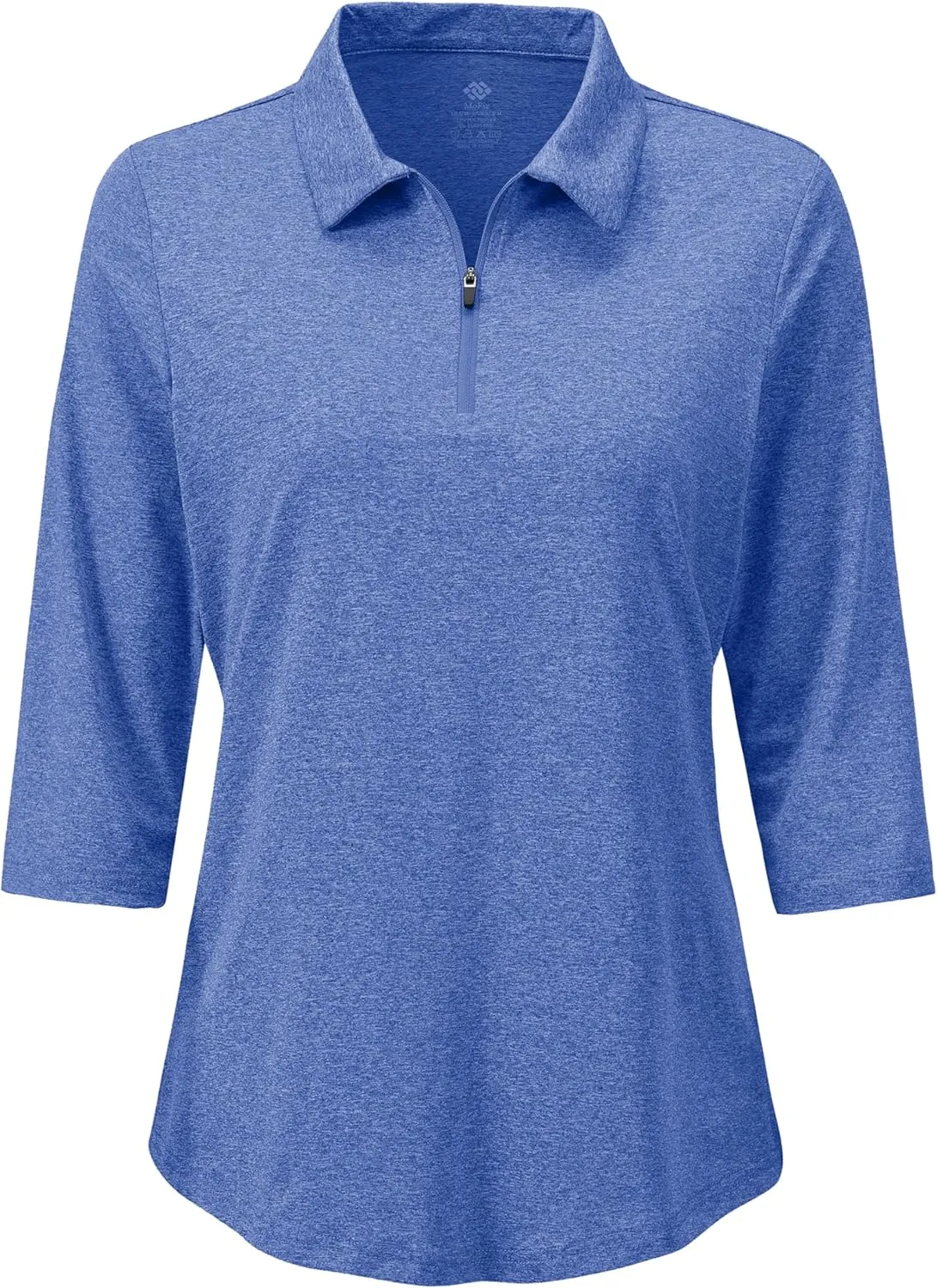 MoFiz Womens Short Sleeve Golf Polo Shirts Quick Dry Camo Lightweight UPF 50  Tennis Sports Athletic Tops Casual
