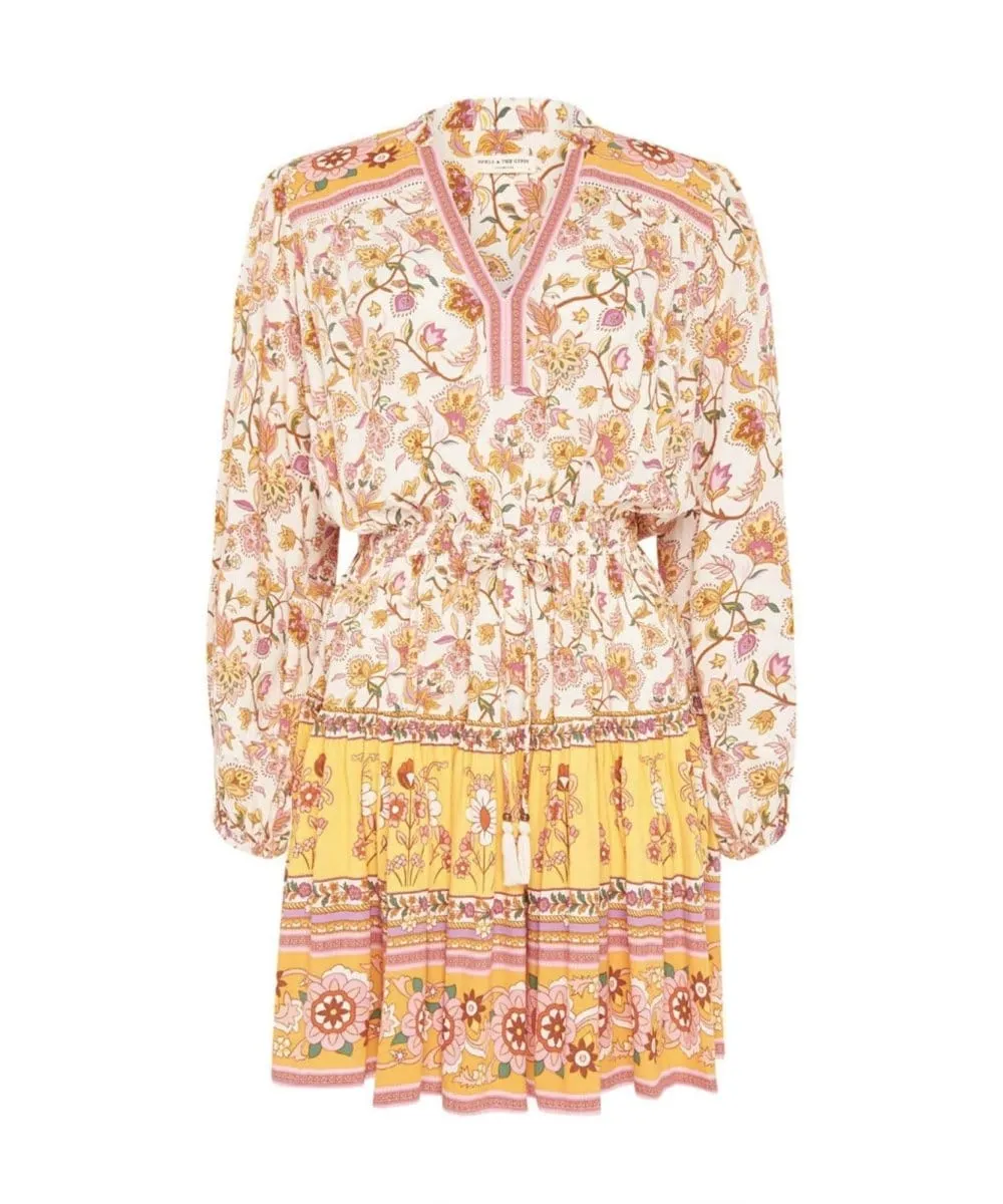 Portobello Road Long Sleeve Playdress Honey Dew