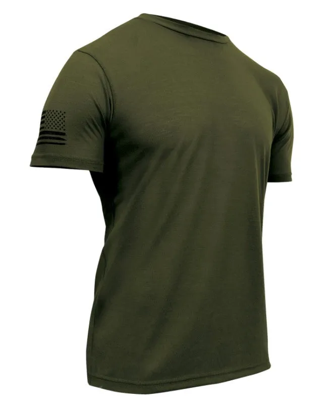 Rothco Mens Tactical Athletic Fit T-Shirt - Olive Drab - Size 2XL