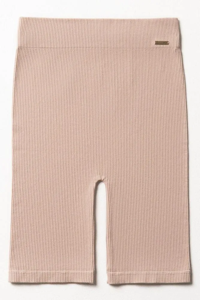Seamless Cycle Shorts Natural