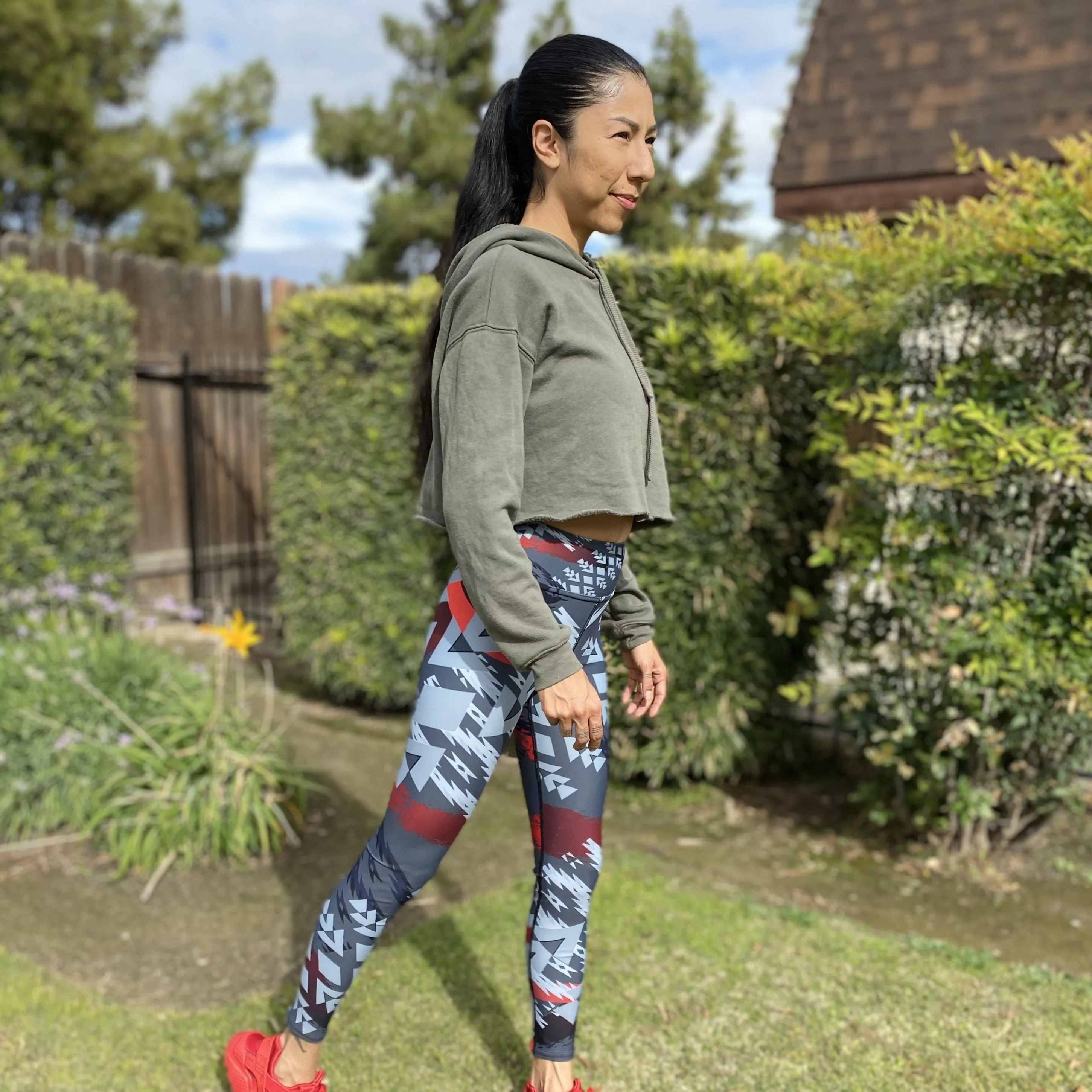 Shadow-Arrows Active Leggings