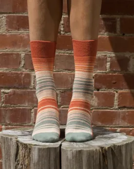 Sunset Rainbow Organic Socks