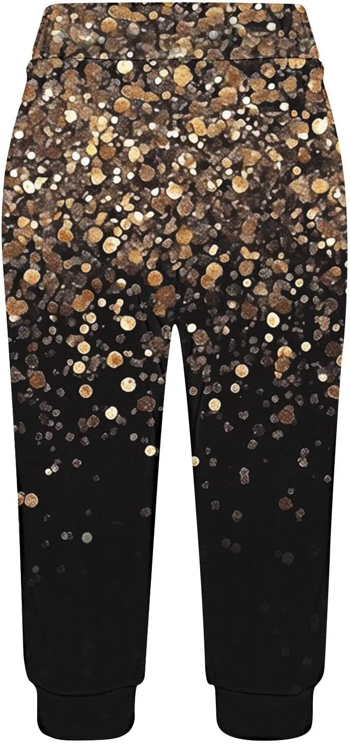 TANGNADE Women's Summer Capri Sweatpants Joggers Casual Sports Cropped Lounge Pants High Waisted Athletic with Pockets