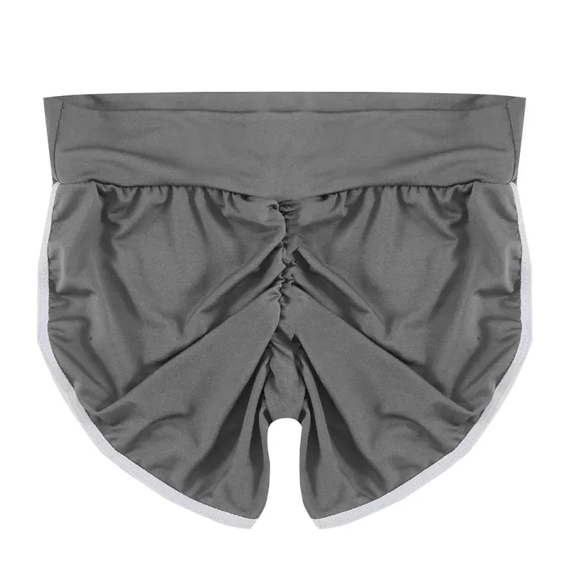 Women Summer Shorts for Sports Fitness Gym Skinny Slim Shorts Causal Yoga Shorts Low Waist Stretchy Short Pants Gym Clothing