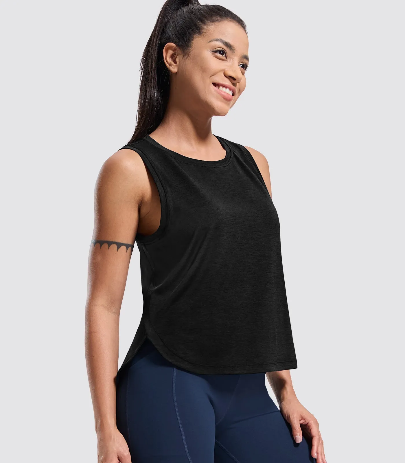 Women's Flowy Curvy Tank
