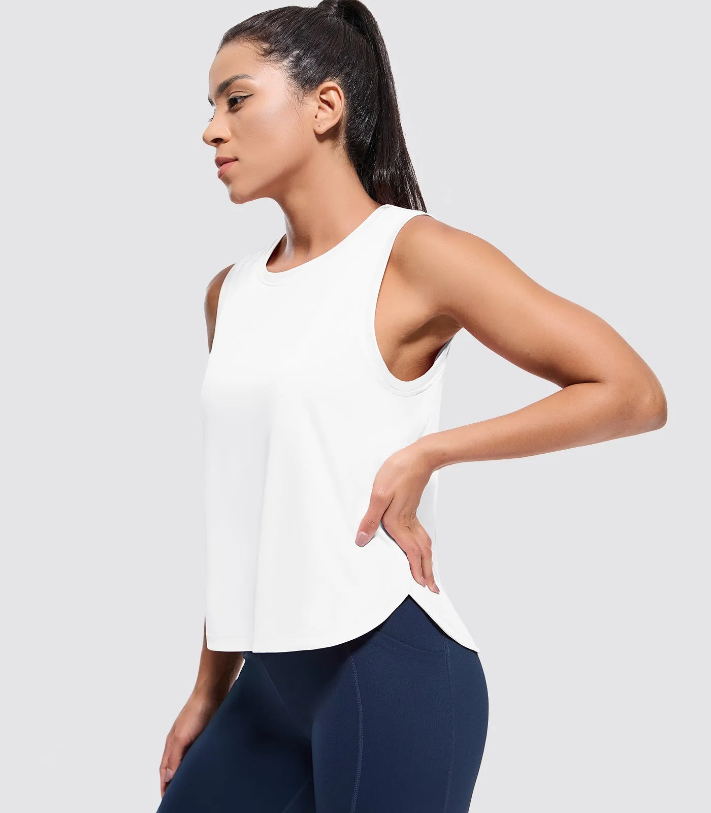 Women's Flowy Curvy Tank