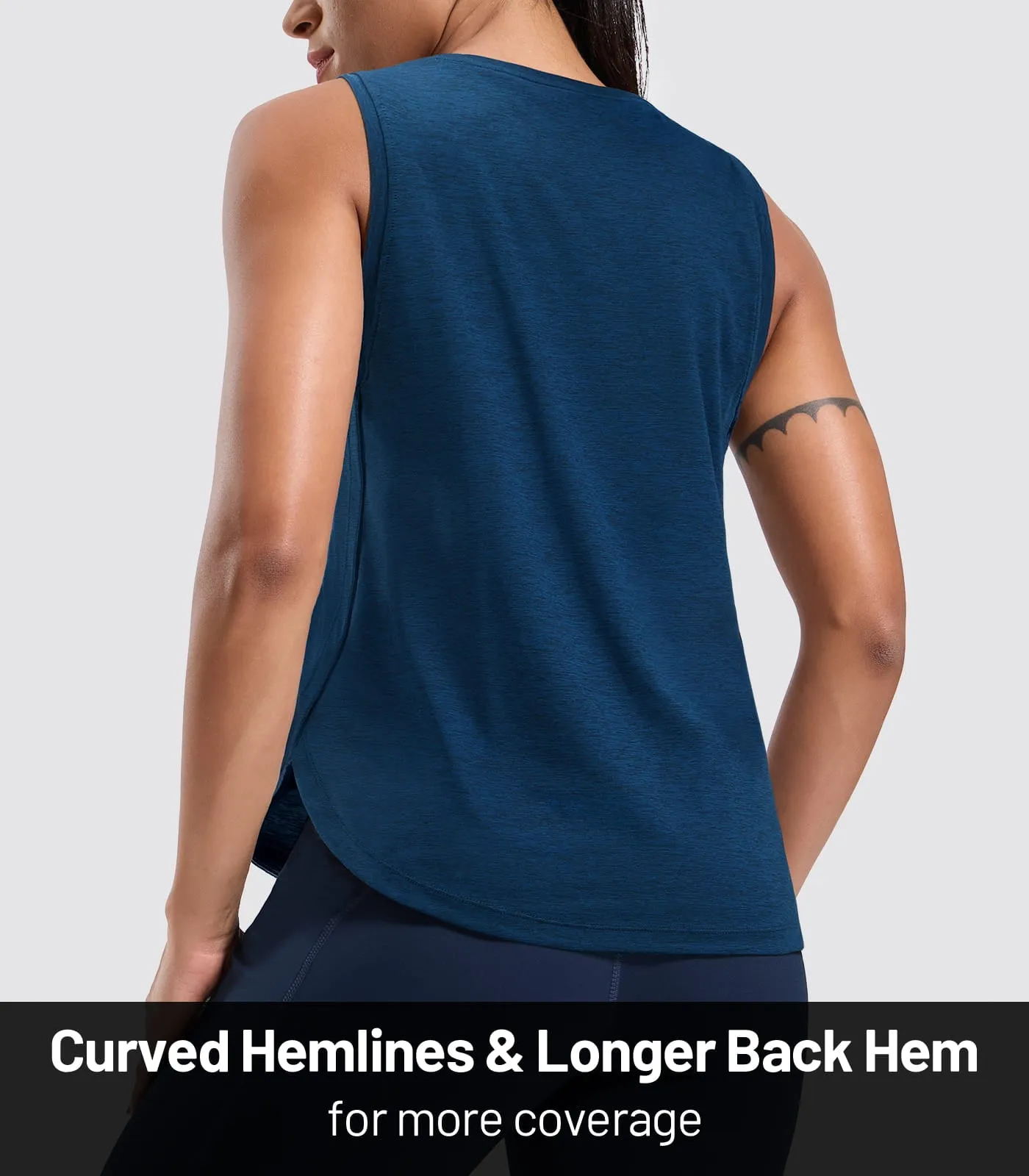 Women's Flowy Curvy Tank
