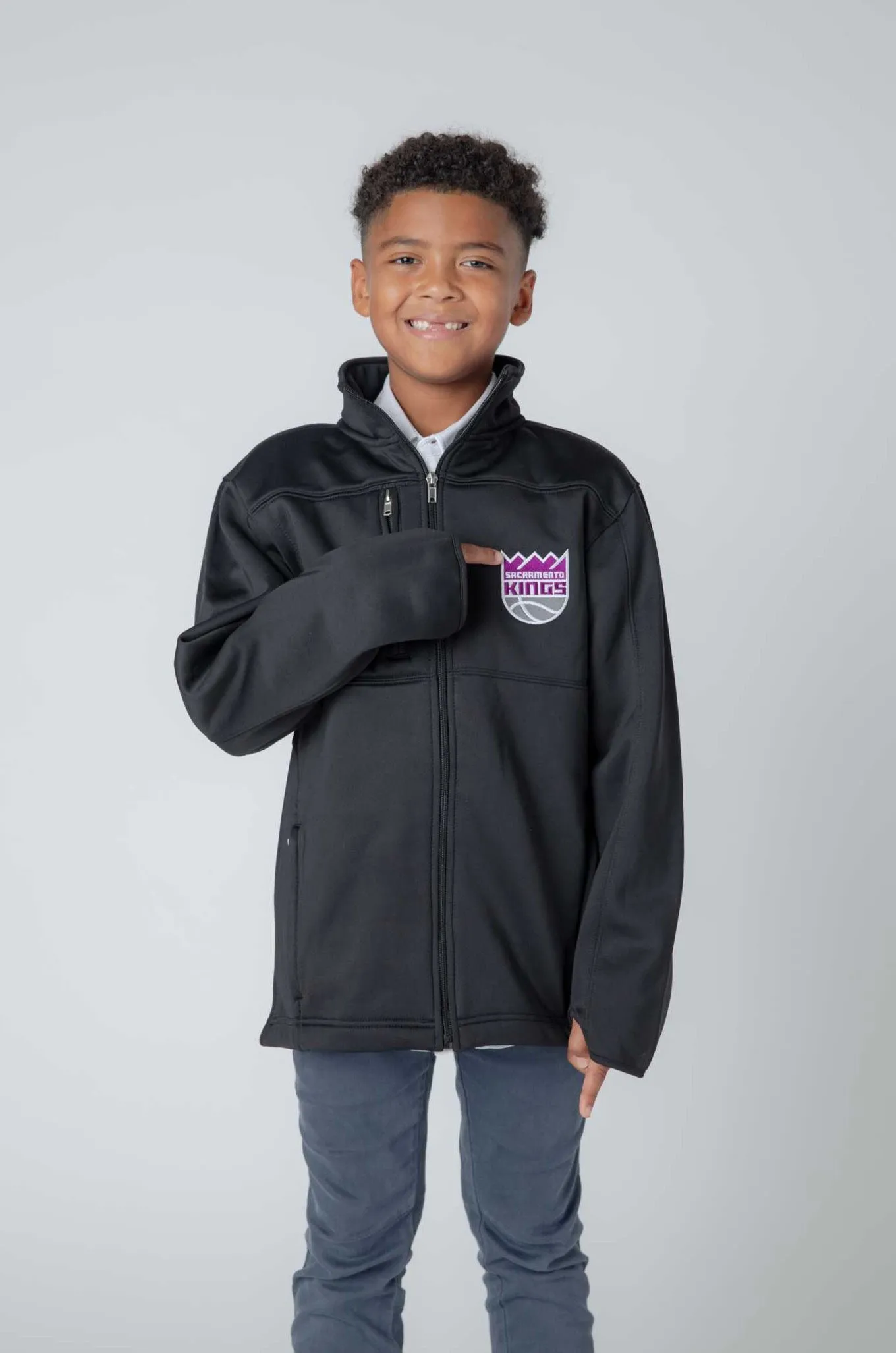 Youth Full Zip Bonded Jacket